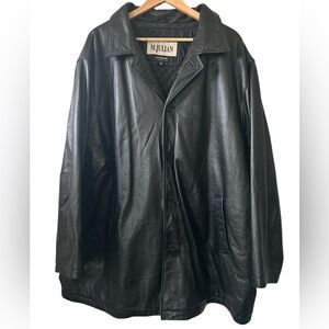 Genuine Leather Vintage M.Julian Wilson’s Leather Jacket 90s Y2K Size 2X